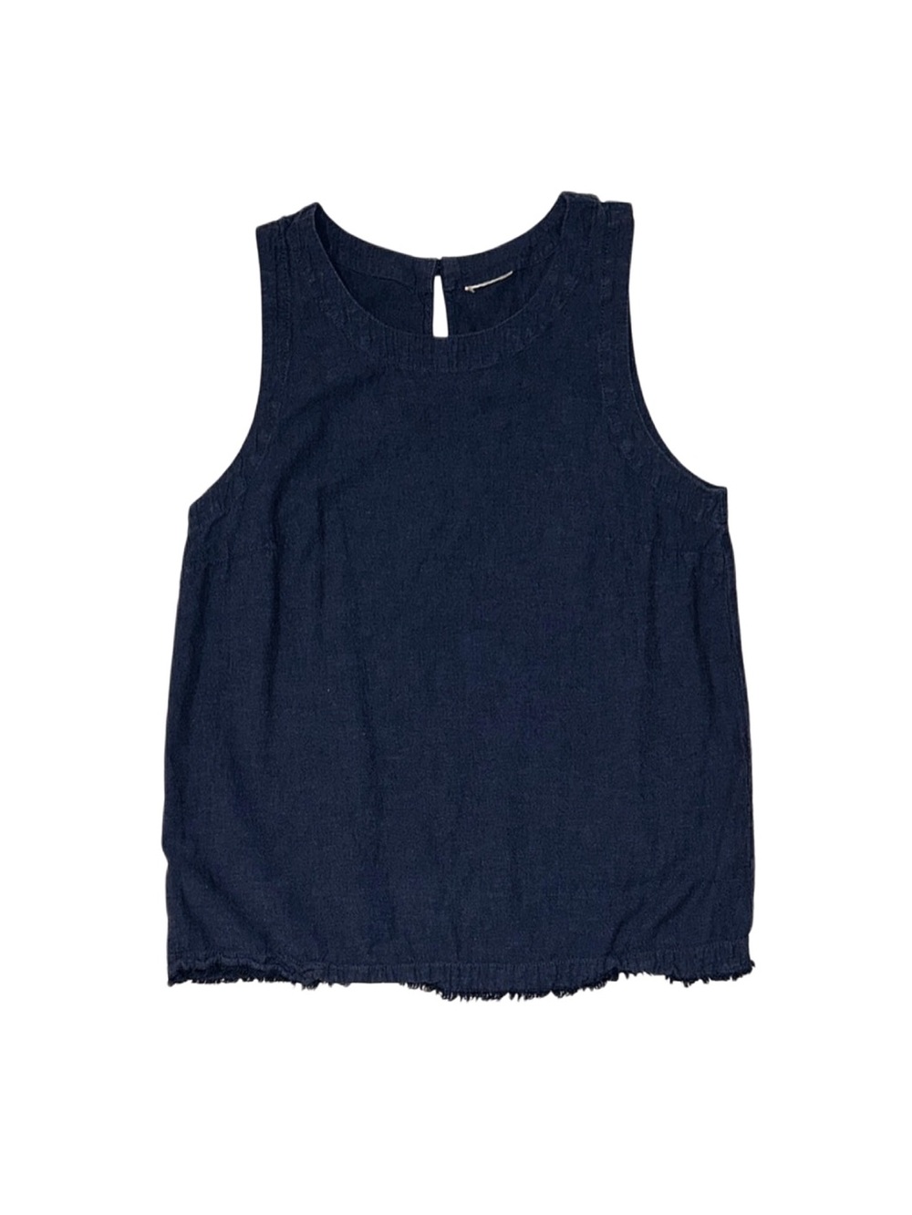 WOMEN'S Dark Blue Tank Top Medium - Picture 1 of 2